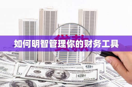 拜泉如何明智管理你的财务工具