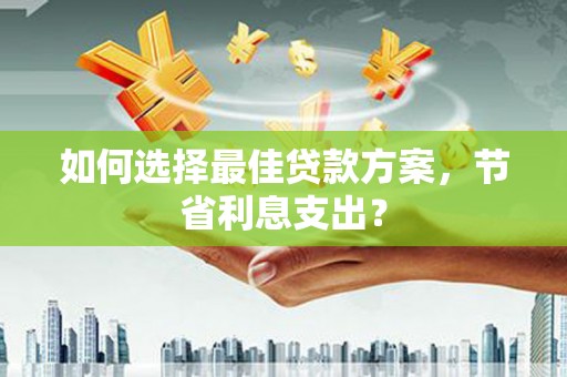 拜泉如何选择最佳贷款方案，节省利息支出？