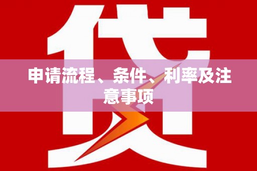 拜泉申请流程、条件、利率及注意事项