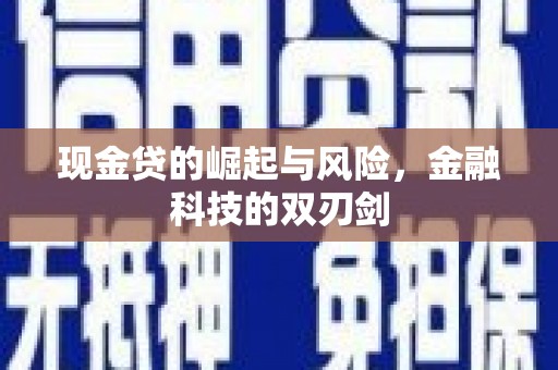 拜泉现金贷的崛起与风险，金融科技的双刃剑