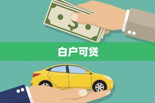拜泉白户可贷