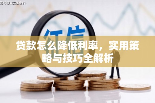拜泉贷款怎么降低利率，实用策略与技巧全解析