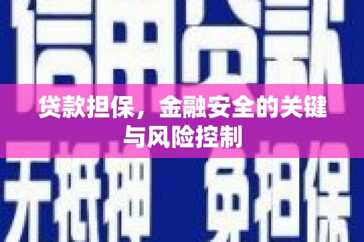 拜泉贷款担保，金融安全的关键与风险控制