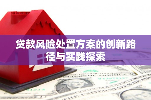 拜泉贷款风险处置方案的创新路径与实践探索